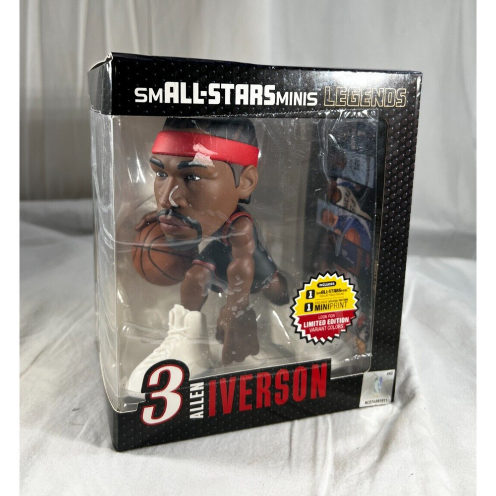 NBA smAll-Stars Minis Legend Allen Iverson #3 Sixers Limited Edition New Sealed